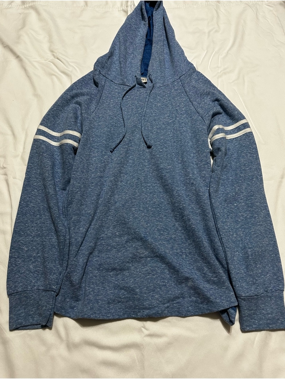 Daytrip Heathered Light Blue Hooded Sweatshirt